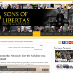 Screenshot Sons of Libertas http://sonsoflibertas.com/the-standards-klassisch-liberale-aufsatze-neu-interpretiert/