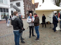 20.04.17 Heider Marktplatz CDU, Foto: privat