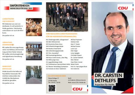 CDU-Flyer außen