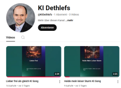 KI Dethlefs YouTube Kanal Screenshot